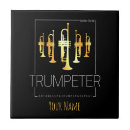 Nascer de trompete para ser trompetista para músic