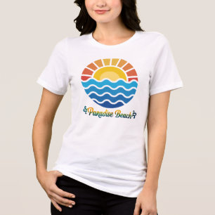 Nascer do Sol com Ondas do Oceano em Redor da Prai