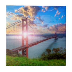 Nascer do sol do Golden Gate