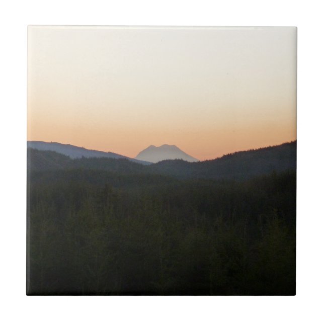 Nascer do sol do Monte Rainier (Frente)