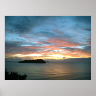 Nascer do sol dos posters de Nova Zelândia