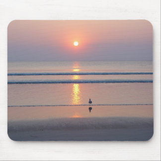 Nascer do sol Mousepad do oceano de Daytona Beach