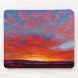 Nascer do sol nas montanhas de Montana Mousepad