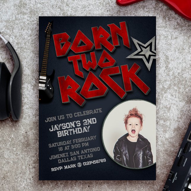 Nascer Duas Rochas - Convite para segundos anivers (Criador carregado)