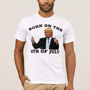 NASCER EM 4 DE JULHO DE CAMISAS T