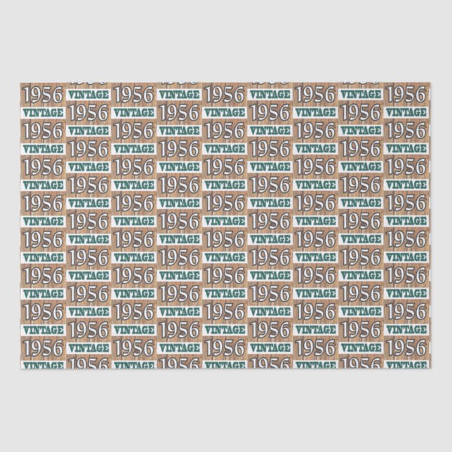 Nascer em papel tecidular 1956 (Frente )