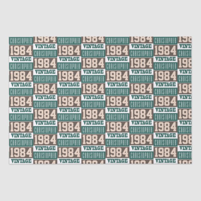 Nascer em papel tecidular 1984 (Frente )