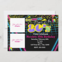 Nascer no convite para fotos e agora do anos 80 2