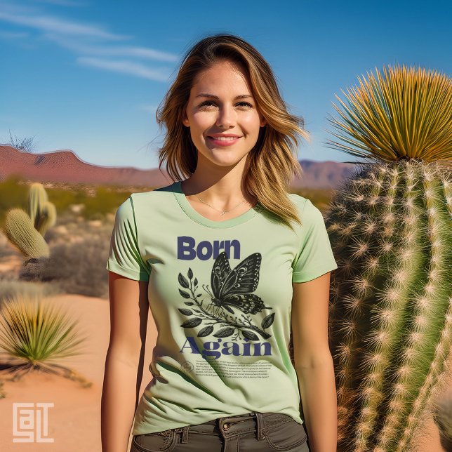 Nascer Novamente Christian Jesus Butterfly Motif I (Criador carregado)