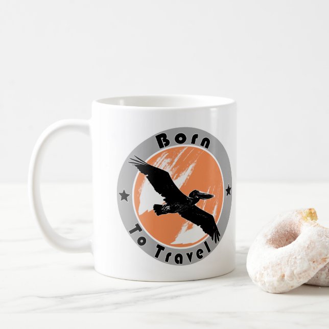 Nascer para caneca de viagem (Com Donut)