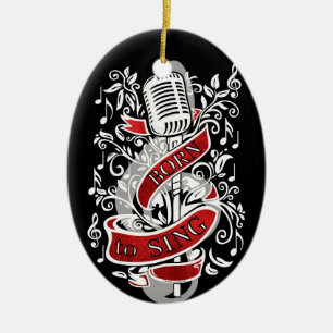 Nascer para cantar enfeites de natal