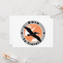 Nascer para convite para viagem