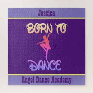 Nascer para dança personalizada Quebra-cabeça