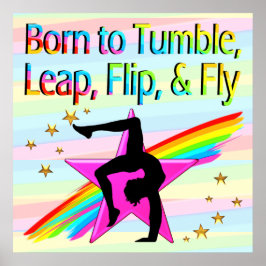 NASCER PARA POSTER DE GINÁSTICA DE BOMBAS