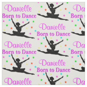NASCER PERSONALIZADO AO TECIDO DANCE BALLERINA
