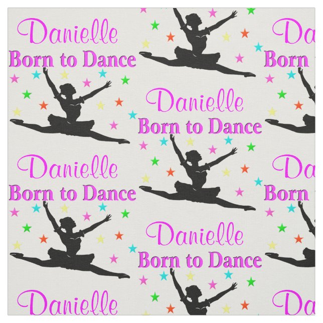 NASCER PERSONALIZADO AO TECIDO DANCE BALLERINA (Modelo)