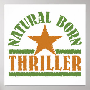 Nascer personalizado Thriller do poster