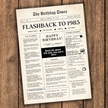 Nascido em 1985 Jornal Falso