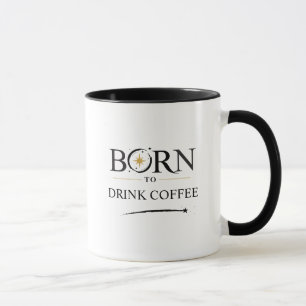 Nascido para Beber Café - Personalização de Caneca