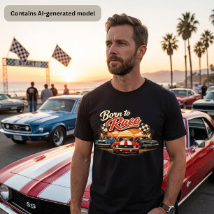 Nascido para Correr Carros Musculosos Clássicos Pô