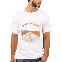 Nascido para Vagar 🛣️ | Camiseta de Viagem pela E