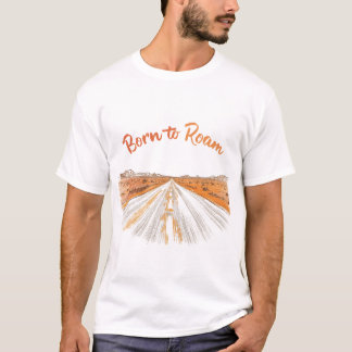 Nascido para Vagar 🛣️ | Camiseta de Viagem pela E
