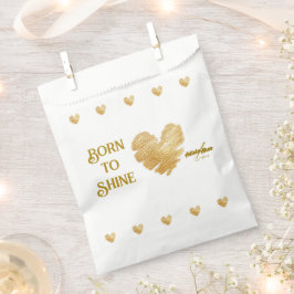 Nascidos para Brilhar Sacolas Favor Branco