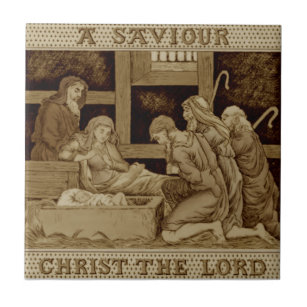 Nascimento de Jesus Sepia, reprodução antiga
