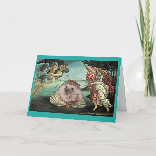 Nascimento de um Cartão de porco (Frente)