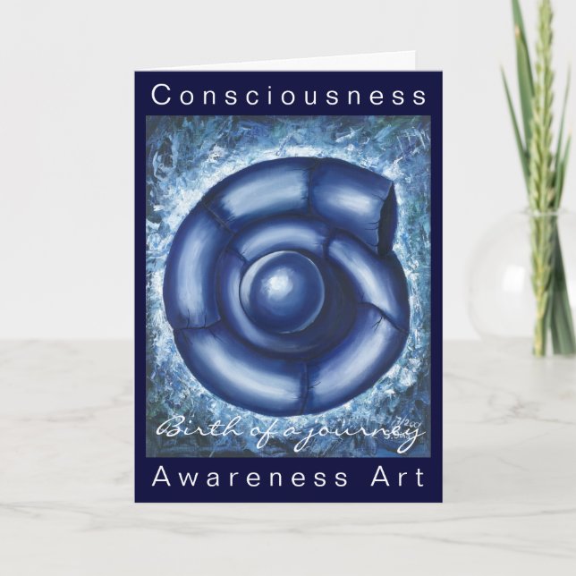 Nascimento de Uma Viagem, Cartão (Frente)