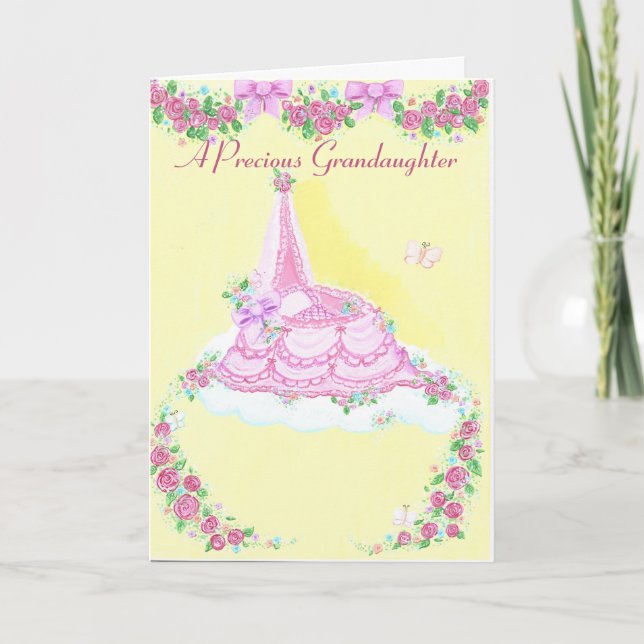 Nascimento do Cartão de Saudação de Vovô Dobrado (Frente)