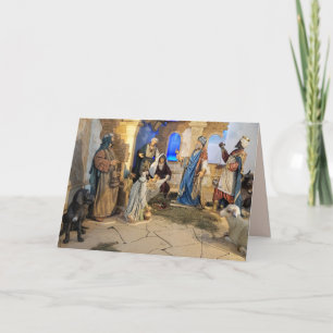 nascimento do cartão de saudação jesus