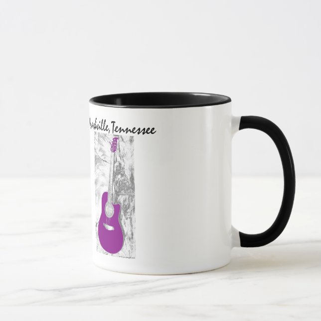 Nashville, Tennessee - caneca (Direita)