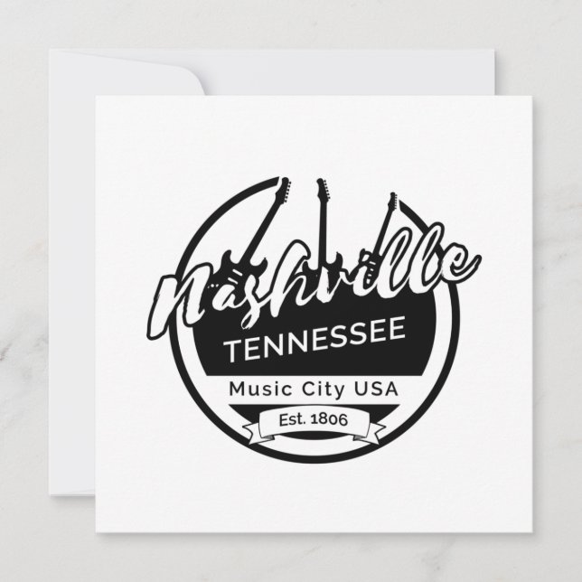 Nashville Tennessee Music City (Frente)