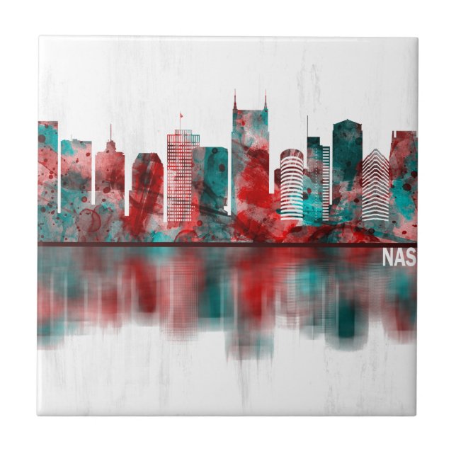 Nashville Tennessee Skyline (Frente)