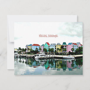 Nassau, vista cênica das Bahamas