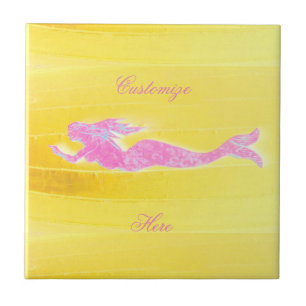 natação cor-de-rosa subaquática da sereia
