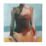 Natação de vindima - maiô vermelho<br><div class="desc">Vintage Natação II por Jennifer Paxton Parker. | 139524GG</div>