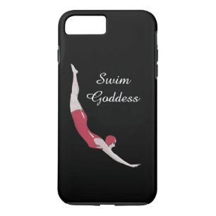 Natação Deusa capas de iphone