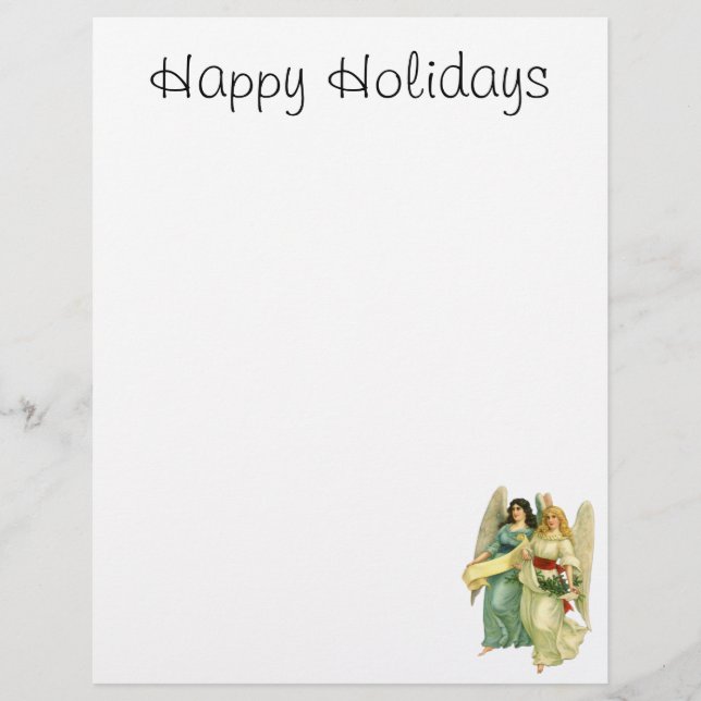 Natais vintages, Angélicos Vitorianos Angélicos (Frente)