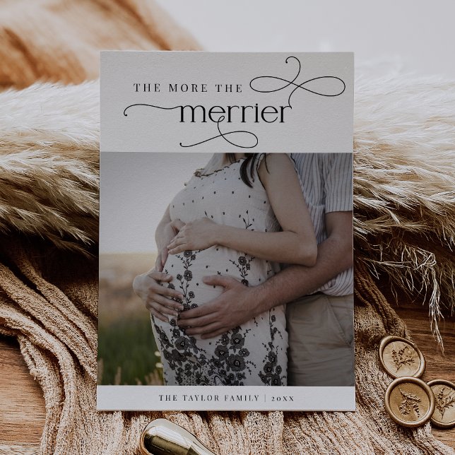 NATAIS VINTAGES AUDREY Anúncio de Gravidez (AUDREY Vintage Christmas Pregnancy Announcement)