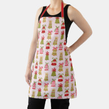 Natais vintages Bells Apron