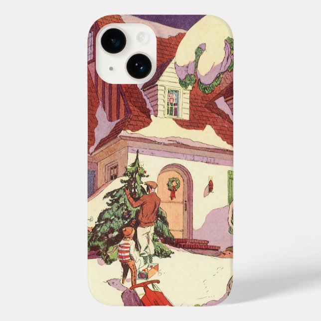 Natais vintages, Casa da Família na Neve (Verso)