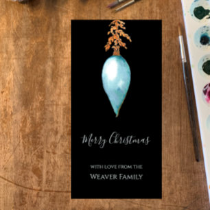 Natais vintages de Aquarelas Pintadas à Mão Baleáv