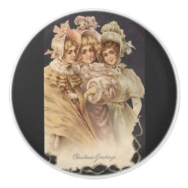 Natais vintages de moda vitorianos Núcleo cerâmico