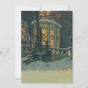 Natais vintages em Ausência no Convite do Windows