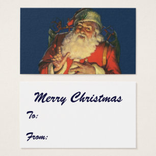 Natais vintages, Jolly Papai Noel com Brinquedos