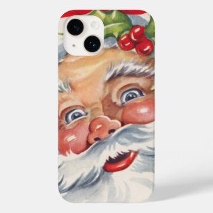 natais vintages, Jolly Papai Noel com seu chapéu