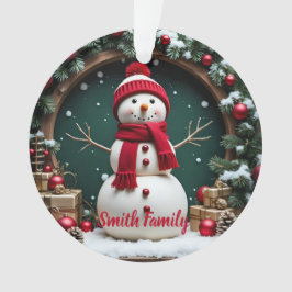 Natais vintages - Ornamento acrílico