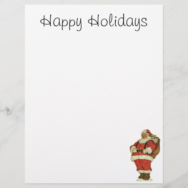 Natais vintages, Papai Noel Vitoriano com Brinqued (Frente)